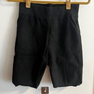 Women's Black Knit Shorts - Wilfred